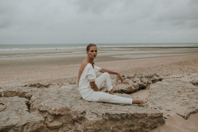 Orlane Herbin - Robes de mariée - Collection 2020 - Photographe : David Maire - Blog mariage : La mariée aux pieds nus