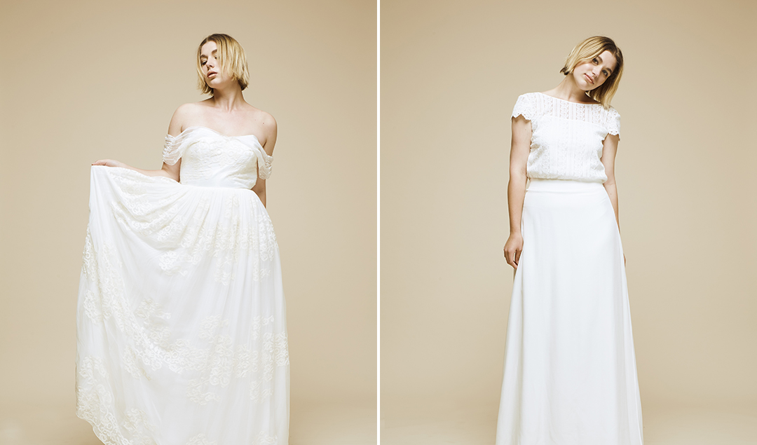 Pandore - Robe de mariée - Blog mariage : La mariée aux pieds nus