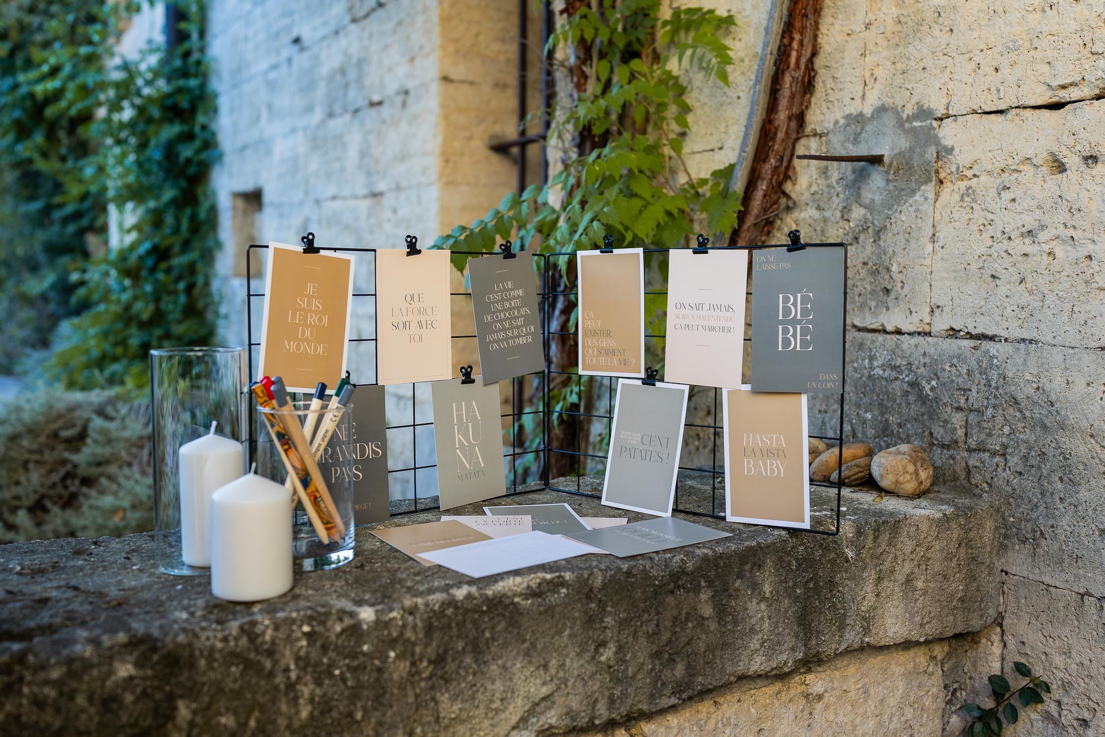 Papeterie et faire-part de mariage - Les Bandits Papers - Blog mariage : La mariée aux pieds nus