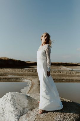 Portez vos idées - Robes de mariée - Collection 2021 - Photos : Fanny Paris - Blog mariage : La mariée aux pieds nus
