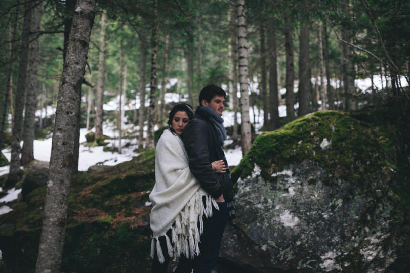 Reego Photographie - Un renouvellement de voeux à la montagne - La mariee aux pieds nus