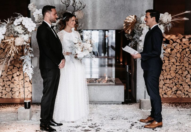 Un renouvellement de voeux à l'hôtel The Chedi en Suisse - Photos : Jessica Ambert - Blog mariage : La mariée aux pieds nus