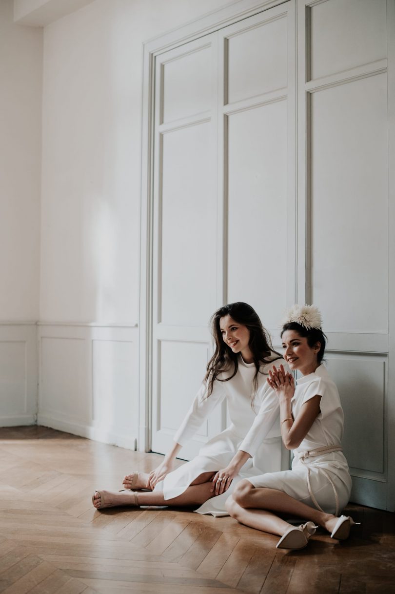 Delphine Josse - Robes de mariée - Collection 2021 - Photos : Céline Deligey - Blog mariage : La mariée aux pieds nus
