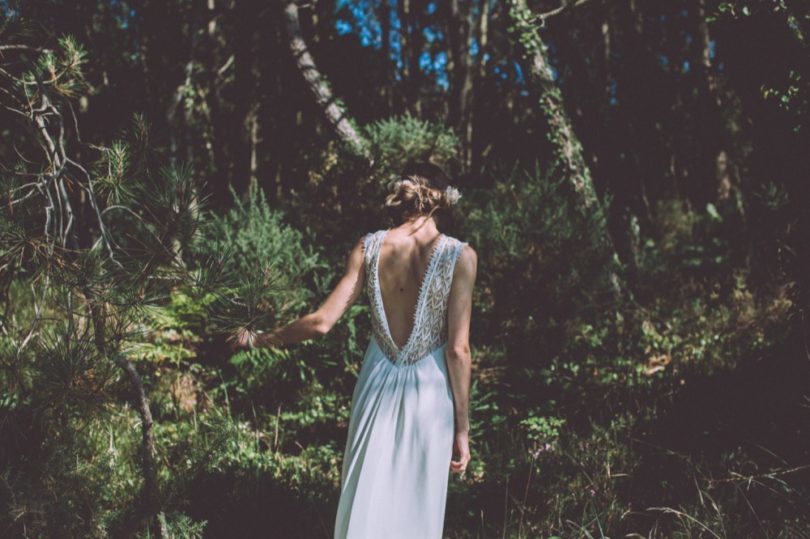 La mariée aux pieds nus - Photo : Laurence Revol - Robe de mariée Lorafolk - Collection 2016 - Modele Dori