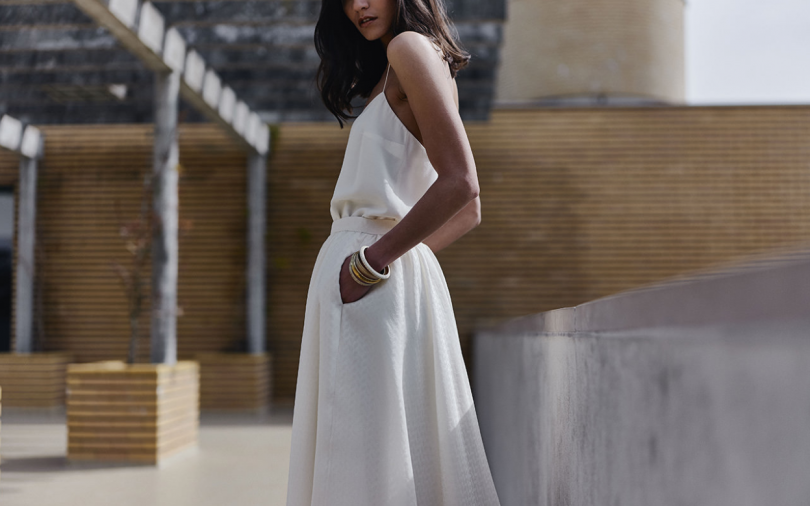 Laure de Sagazan - Robes de mariée - Collection 2018 - Photos : Laurent Nivalle - Blog mariage : La mariée aux pieds nus