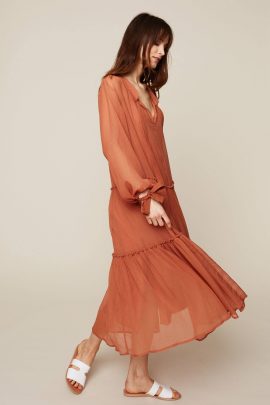 Tenues demoiselles d'honneur pour un mariage couleur terracotta - La mariée aux pieds nus