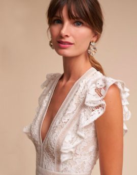 Vivre ses essayages de robes de mariée lorsqu'on ne fait pas un 38 ? Conseils et adresses sur le blog mariage La mariée aux pieds nus