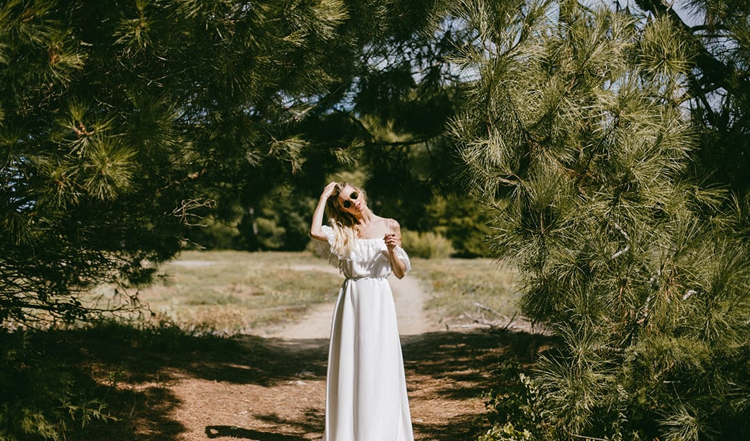 Robes de mariée Anna Dautry - Blog mariage : La mariée aux pieds nus