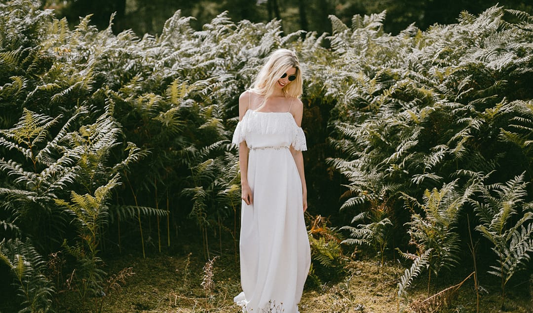 Robes de mariée Anna Dautry - Blog mariage : La mariée aux pieds nus