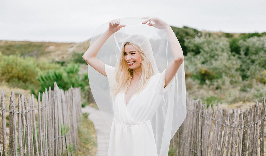 Robes de mariée Anna Dautry - Blog mariage : La mariée aux pieds nus