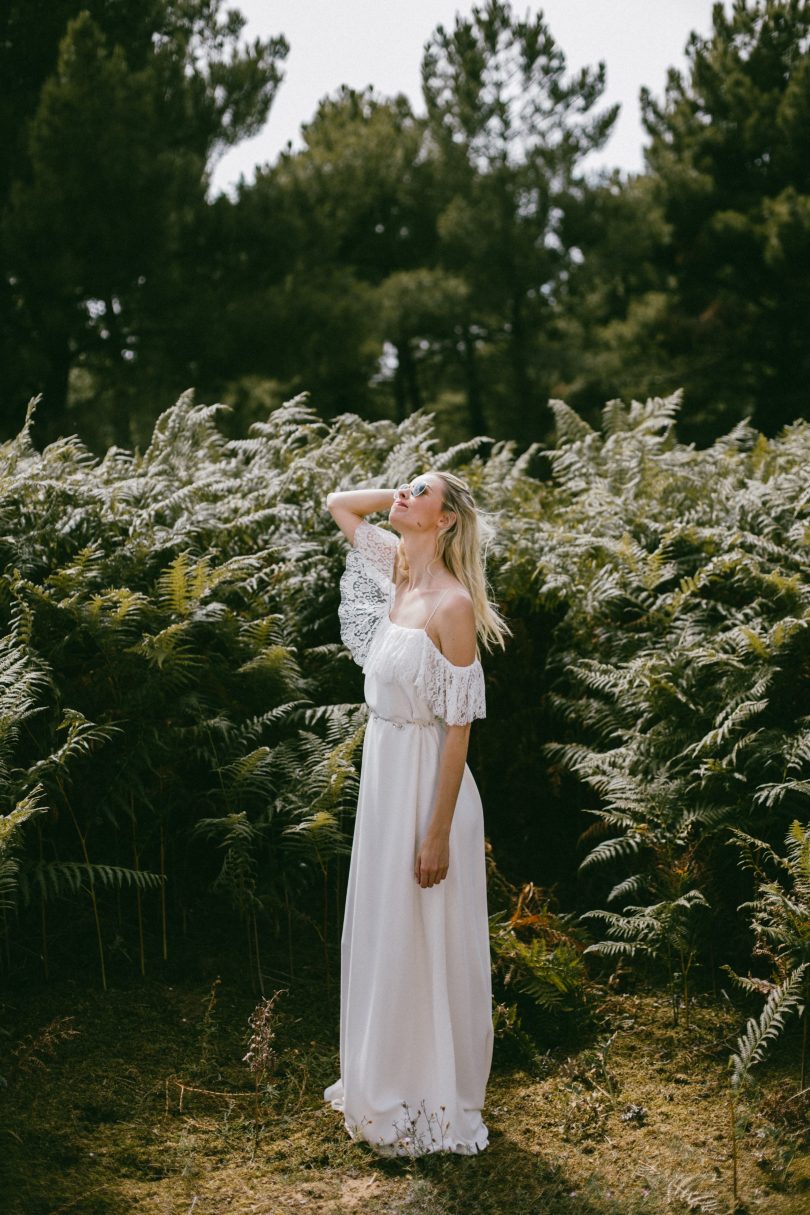 Anna Dautry - Robes de mariée - Photos : Wild Sparrow - Blog mariage : La mariée aux pieds nus