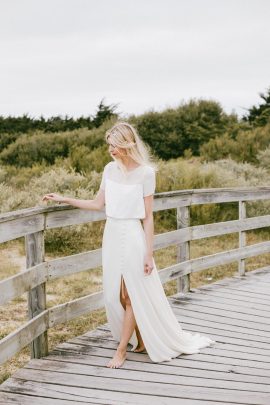 Anna Dautry - Robes de mariée - Photos : Wild Sparrow - Blog mariage : La mariée aux pieds nus