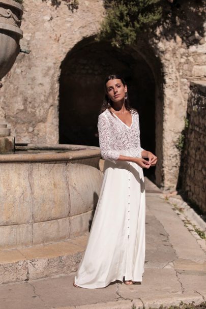 Maison Lemoine - Prêt-à-porter Robes de mariée - Collection 2022 - Blog mariage : La mariée aux pieds nus