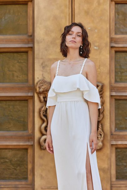 Camille Marguet - Robes de mariée - Collection 2023 - Photos : Fabien Courmont - Blog mariage : La mariée aux pieds nus