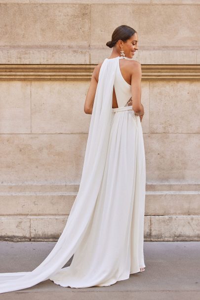 Camille Marguet - Robes de mariée - Collection 2023 - Photos : Fabien Courmont - Blog mariage : La mariée aux pieds nus