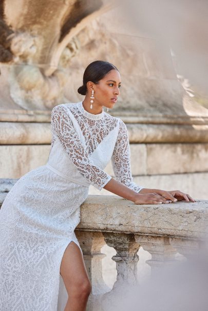 Camille Marguet - Robes de mariée - Collection 2023 - Photos : Fabien Courmont - Blog mariage : La mariée aux pieds nus