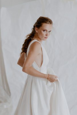 Salomé Gautard - Robes de mariée - Collection 2022 - Blog mariage : La mariée aux pieds nus