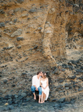 Une séance engagement sur les plages de Nouvelle Zélande - A découvrir sur le blog mariage www.lamarieeauxpiedsnus.com - Photos : Céline Chhuon