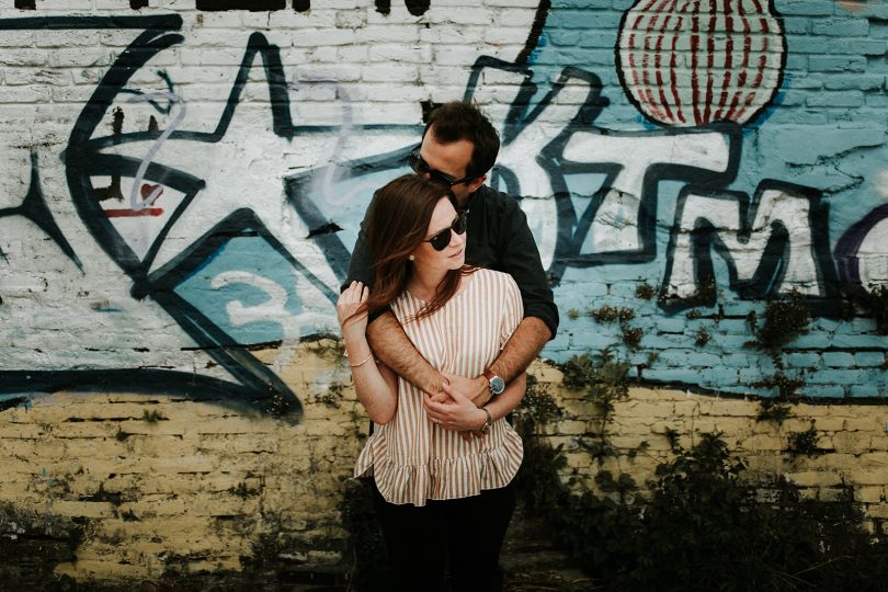 Une sécance engagement dans les rues de Hambourg - Coralie Lescieux - La mariée aux pieds nus