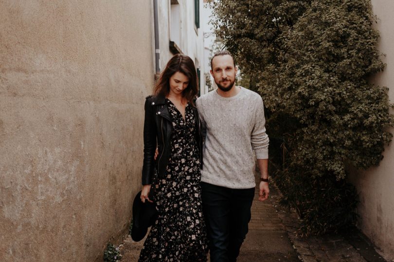 Une séance engagement à Nantes - A découvrir sur le blog mariage La mariée aux pieds nus - Photos : Flavie Nelly