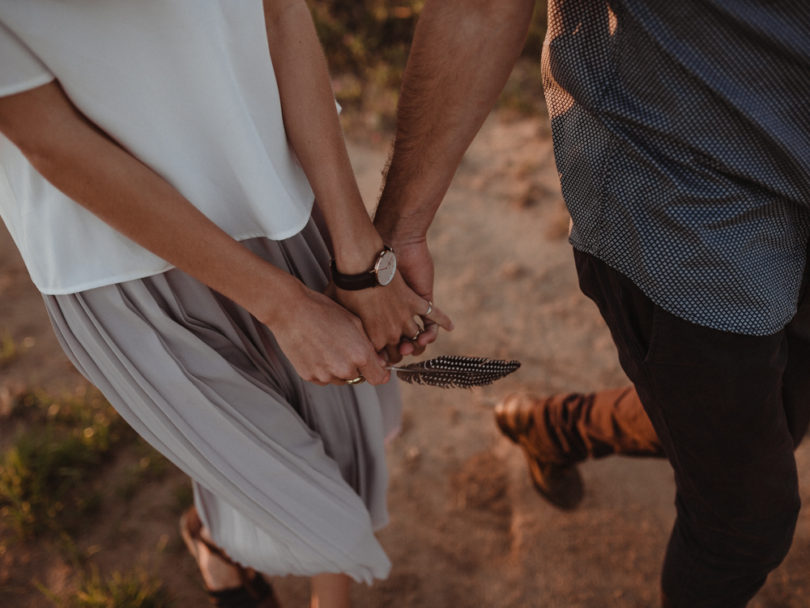 Une séance engagement en Afrique du Sud - A découvrir sur le blog mariage www.lamarieeauxpiedsnus.com - Photographes : Capyture