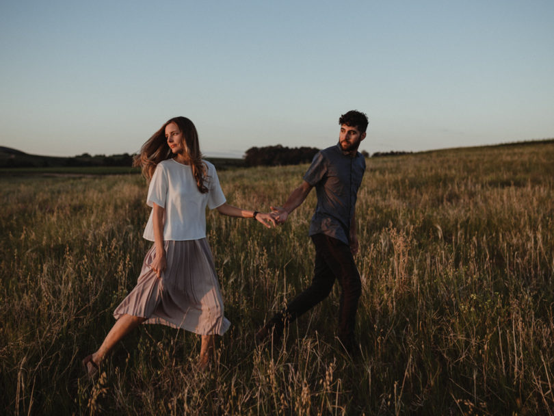 Une séance engagement en Afrique du Sud - A découvrir sur le blog mariage www.lamarieeauxpiedsnus.com - Photographes : Capyture