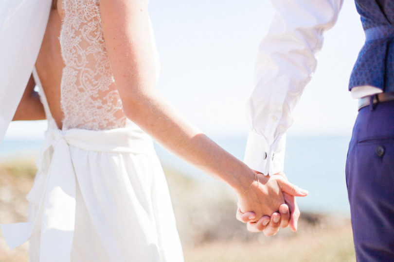 Un mariage à La Baule - La mariée aux pieds nus - Photos : Sebastien Hubner