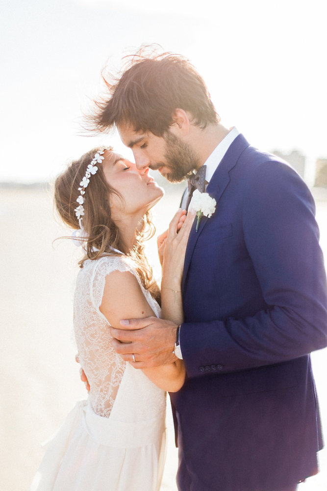 Un mariage à La Baule - La mariée aux pieds nus - Photos : Sebastien Hubner