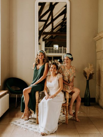 Se Casan - Location de tenues pour les demoiselles d'honneur et les invitées - Photos : Anais Bizet - Blog mariage : La mariée aux pieds nus