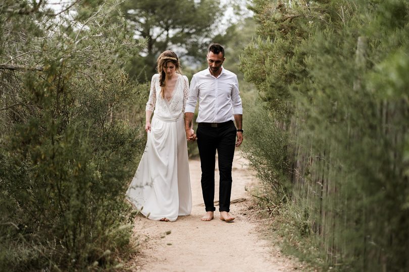 Un mariage sauvage au bord de l'eau - Sabri Aydi - La mariée aux pieds nus