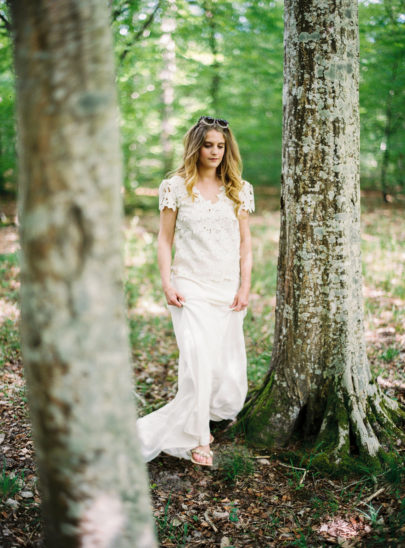 Blog mariage - La mariée aux pieds nus - Photo : L'artisan Photographe - Stéphanie Wolff - Robes de mariée - Collection 2016 - Top River