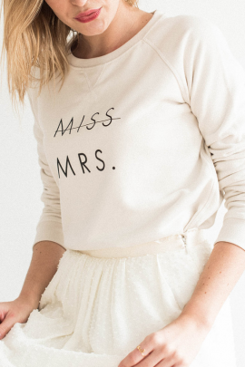 Des tee-shirts qui parlent d'amour - La mariée aux pieds nus