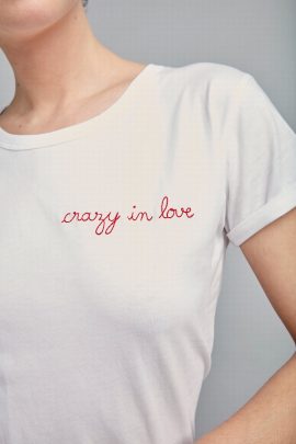 Des tee-shirts qui parlent d'amour - La mariée aux pieds nus