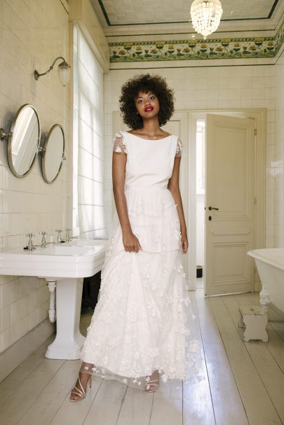 Valentine Avoh - Robes de mariée - Collection 2019 - Photos : Elodie Timmermans - Blog mariage : La mariée aux pieds nus