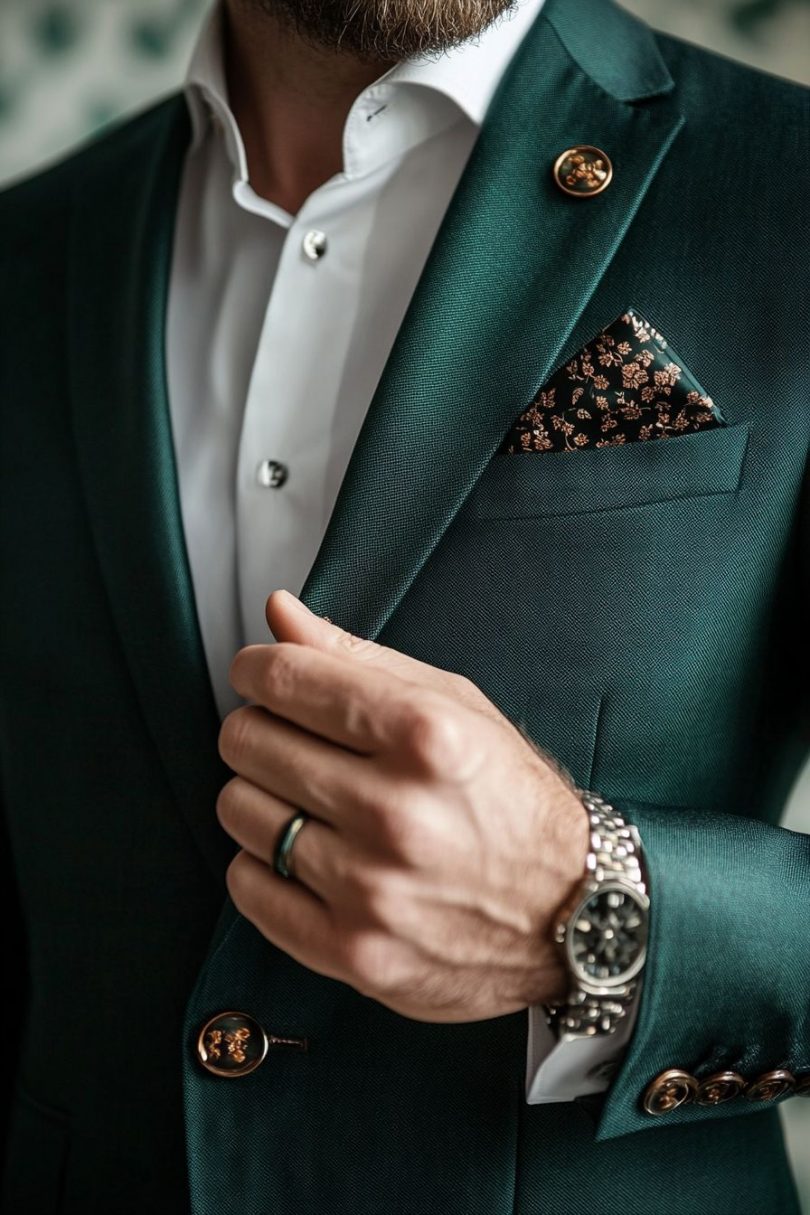 Costume de mariage vert : quelle nuance pour quelle cérémonie